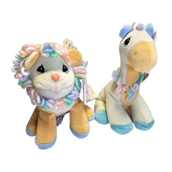 Precious Moments Tender Tails Circus Birthday Train Giraffe & Lion 5 - 6 Years - Picture 1 of 8